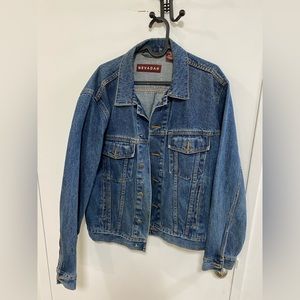 Navy blue Jean jacket Brand Nevada